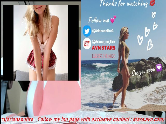Live sex webcam photo for ArianaOnFire #252563165