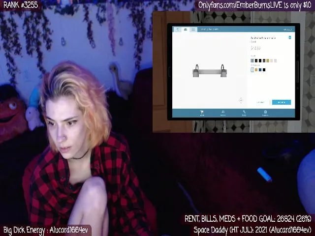 Live sex webcam photo for EmberBurns #256182389