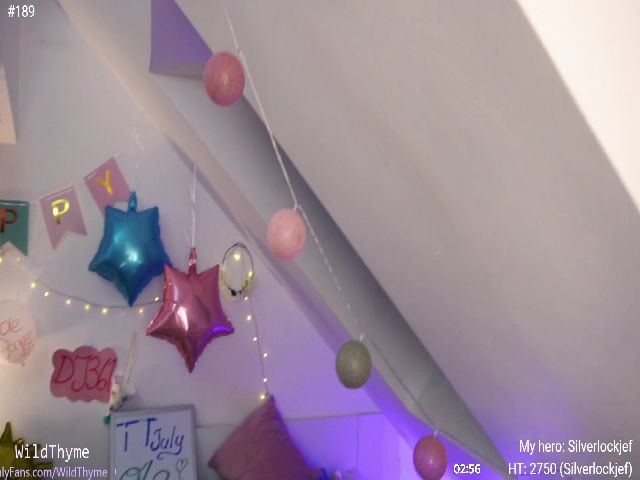 Live sex webcam photo for WildThyme #257250709