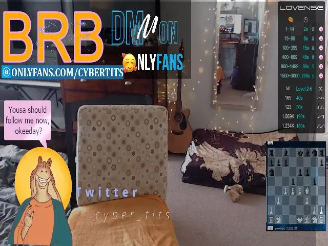 Live sex webcam photo for CyberTits #263878230