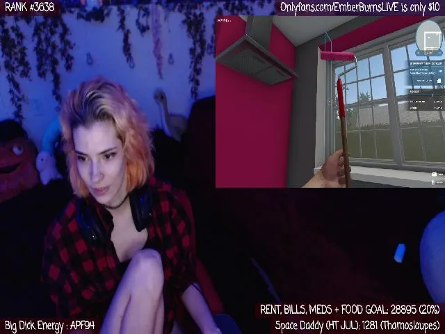 Live sex webcam photo for EmberBurns #256172173