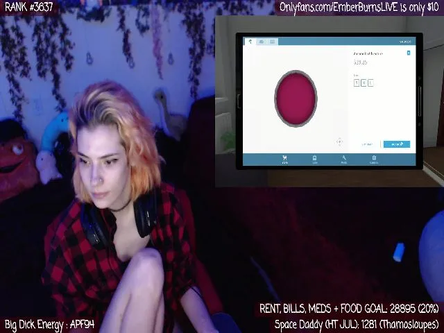 Live sex webcam photo for EmberBurns #256169393
