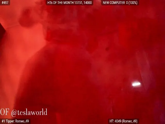 Live sex webcam photo for Tesla #258008653