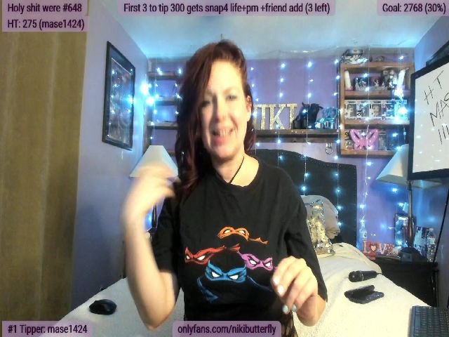 Live sex webcam photo for Nikibutterfly #259667866