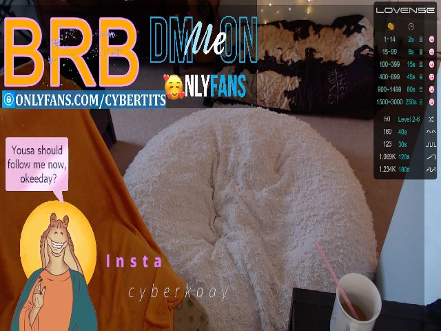 Live sex webcam photo for CyberTits #265673119