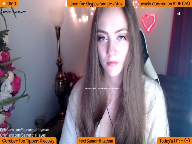 Live sex webcam photo for SamanthaHayes #270933082