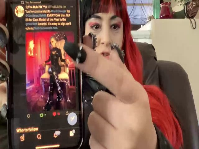Live sex webcam photo for GoddessLilith #270964892