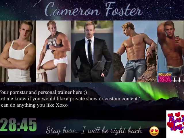 Live sex webcam photo for CameronFoster #275956361