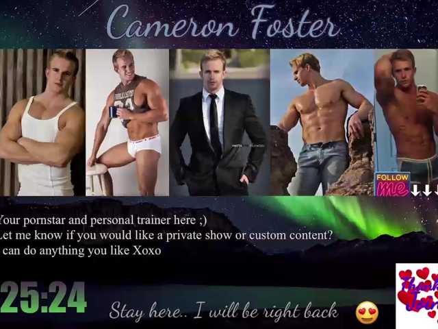 Live sex webcam photo for CameronFoster #275990541