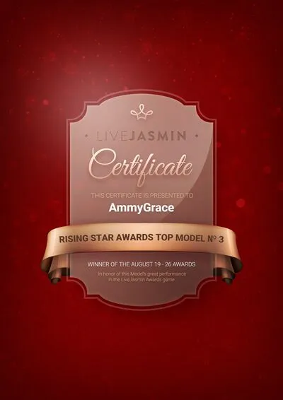 Live sex webcam photo for AmmyGrace #290169832