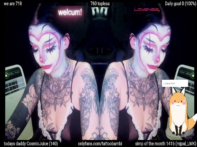 Live sex webcam photo for TATTOOBAMBI #274161887