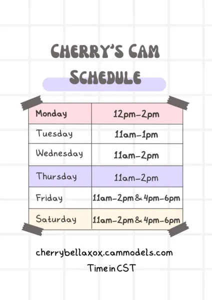 Live sex webcam photo for CherryBellaxox #5601623