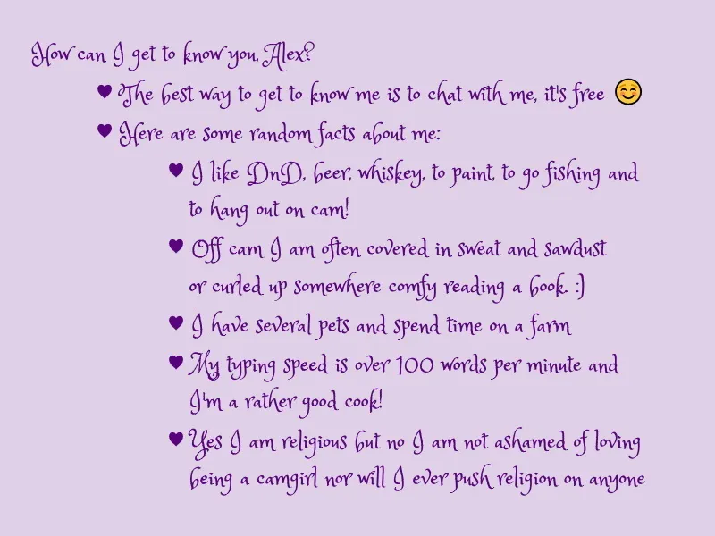 Live sex webcam photo for AlexLady #2052091